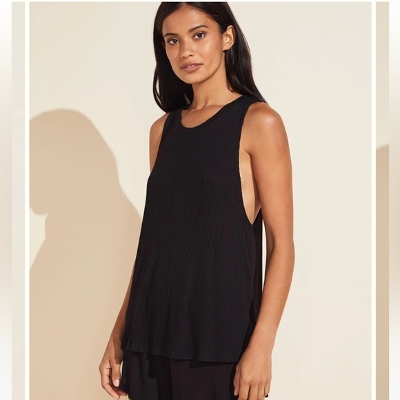 NEW Eberjey Elon Relaxed Rib Tank size XS - Picture 1 of 10